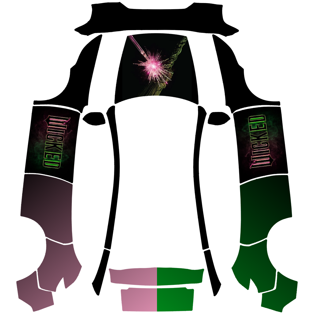 Wicked - Vehicle Wrap for Model Y (2025+) Premium by vmitchell85