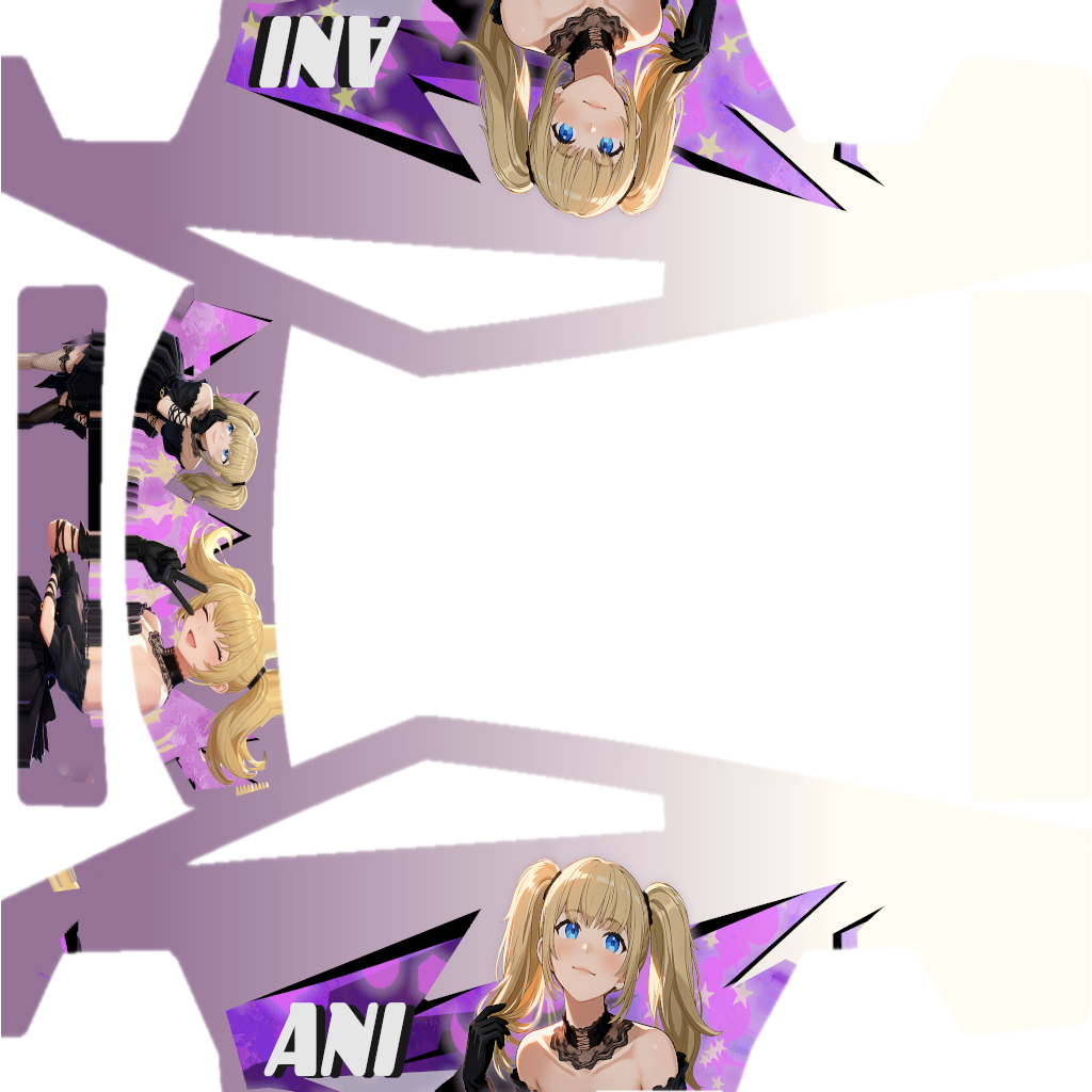 Cybertruck - Ani - Vehicle Wrap for Cybertruck by Tesla