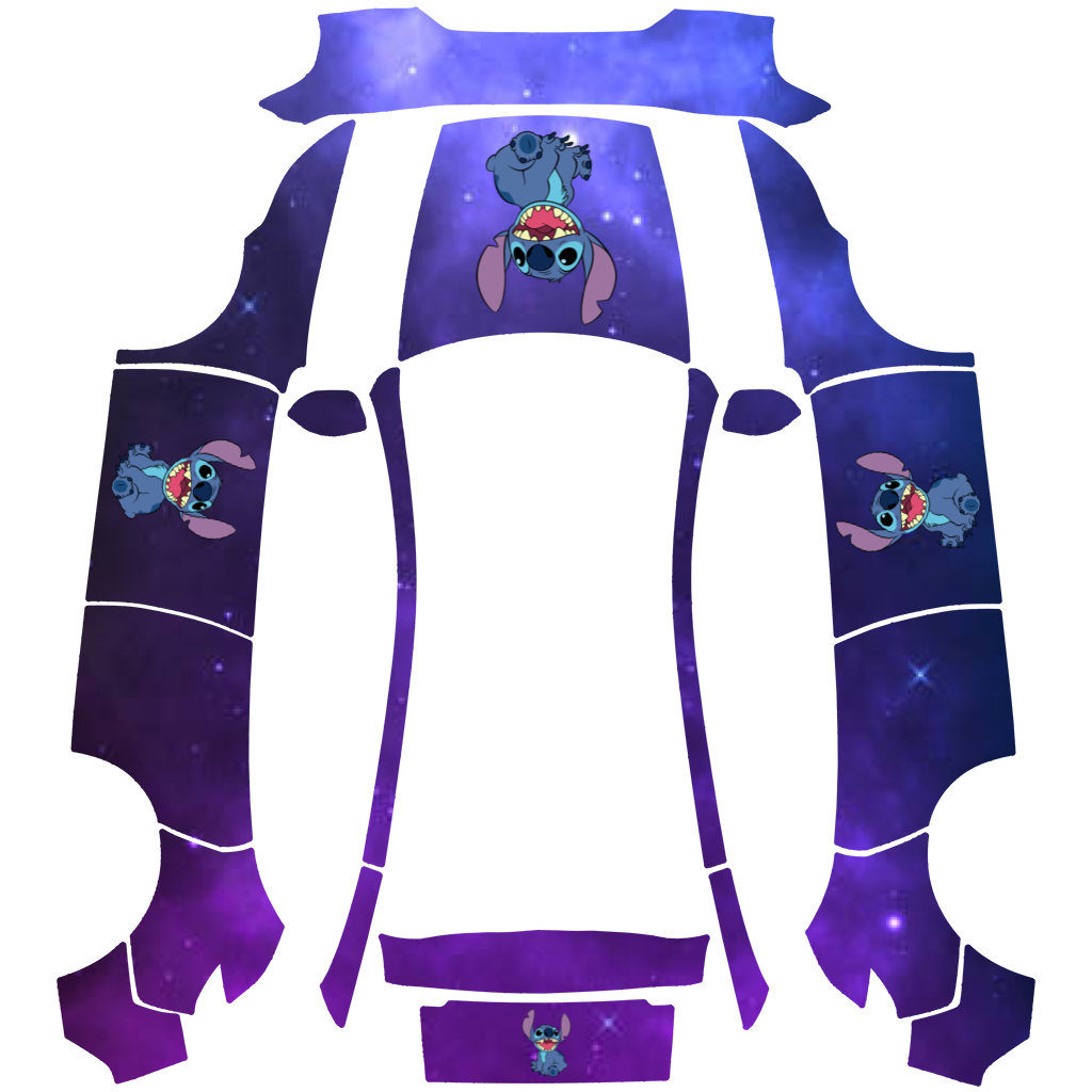 Stitch Galaxy - Vehicle Wrap for Model Y (2025+) Premium