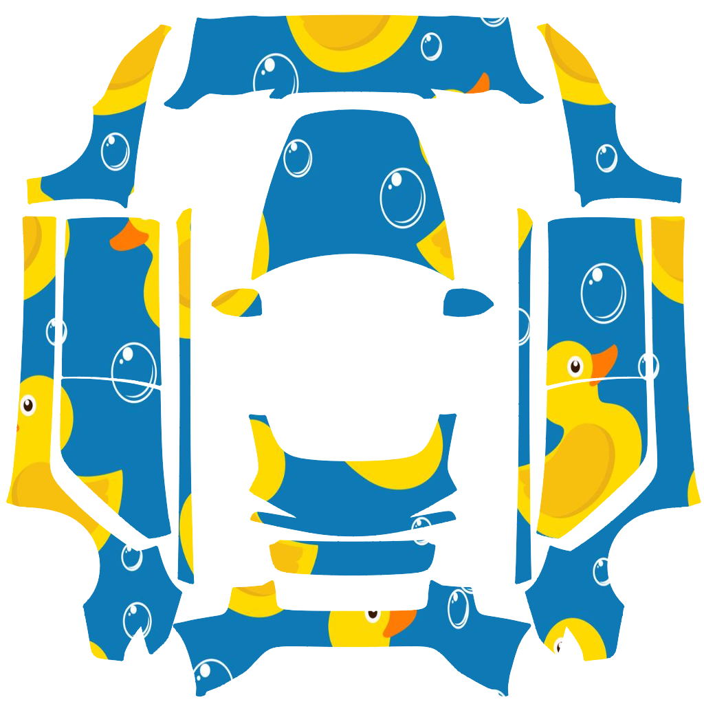 Ducks - Vehicle Wrap for Model 3 (2024+) Standard & Premium by kirilsurgov