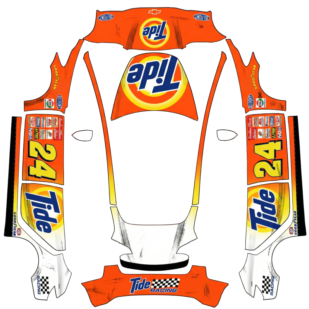 90s Ricky Rudd - Vehicle Wrap for Model 3