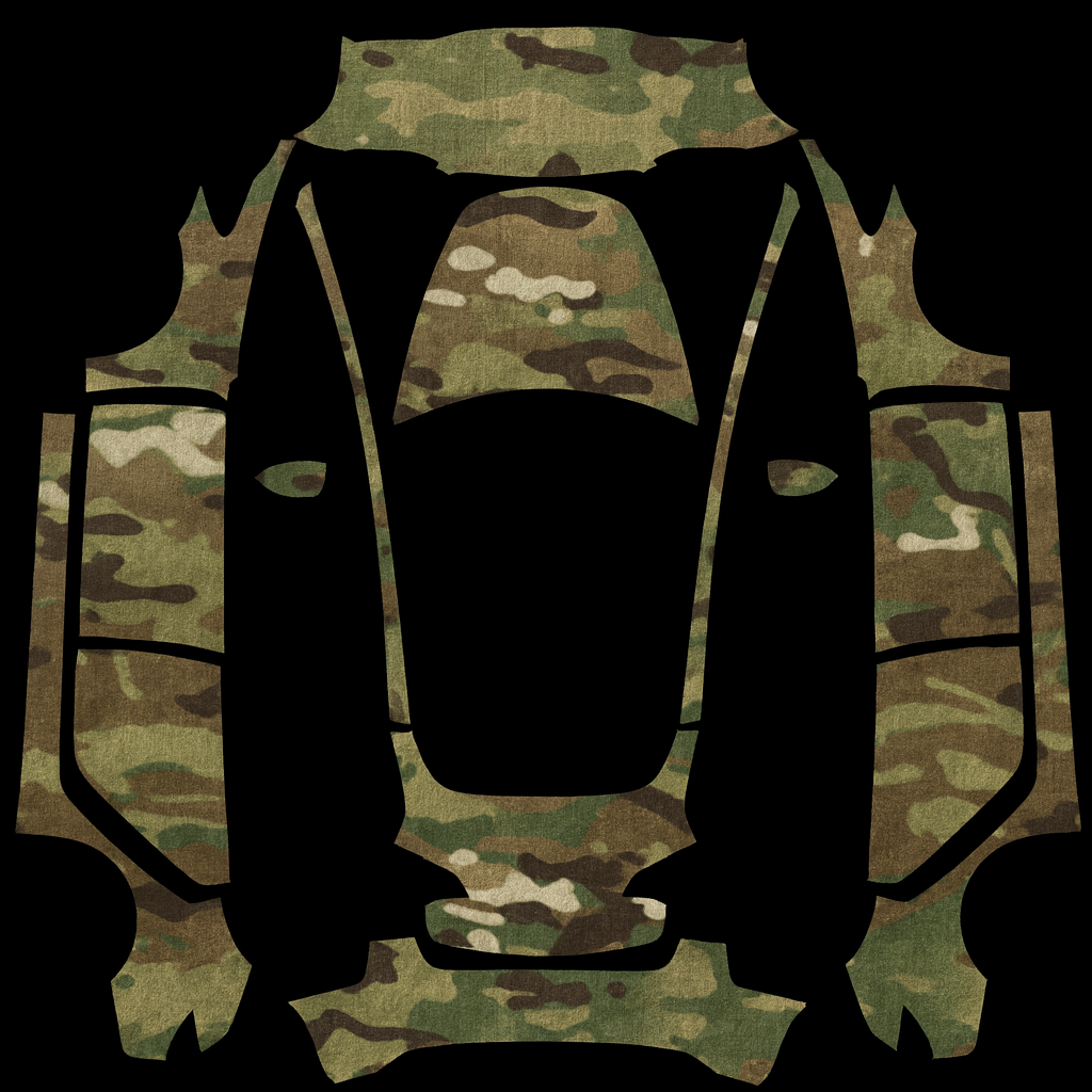 MultiCam Camo - Vehicle Wrap for Model 3
