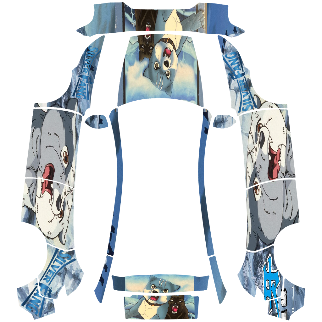 Silver Fang - Vehicle Wrap for Model Y (2025+) Premium by SilverFang