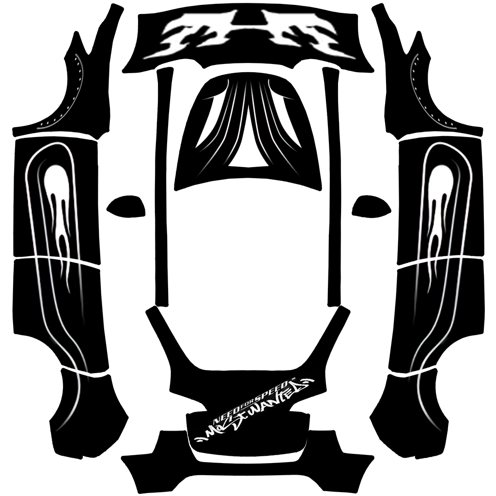 Need for speed Most Wanted - Vehicle Wrap for Model Y by xiaozhongjie.kid