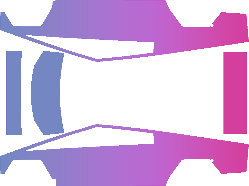 Gradient Cotton Candy - Cybertruck - Vehicle Wrap for Cybertruck by Tesla