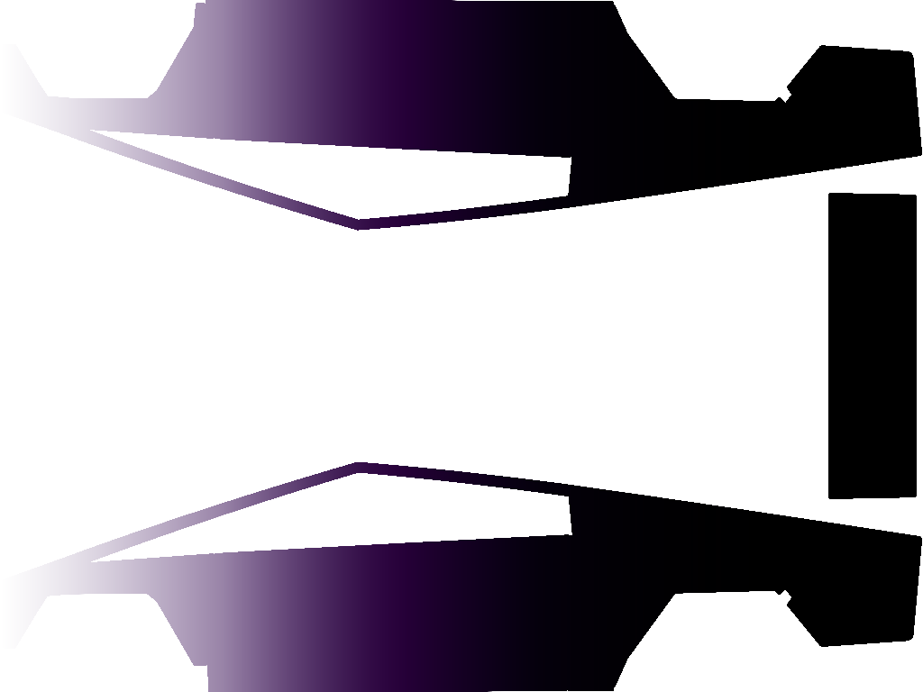 Gradient Purple Burn - Cybertruck - Vehicle Wrap for Cybertruck by Tesla