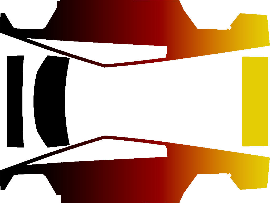 Gradient Sunburst - Cybertruck - Vehicle Wrap for Cybertruck by Tesla