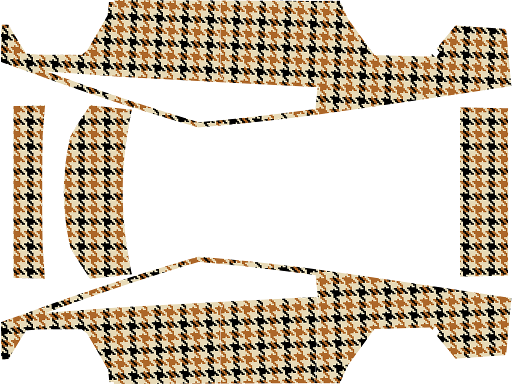 Houndstooth - Cybertruck - Vehicle Wrap for Cybertruck by Tesla