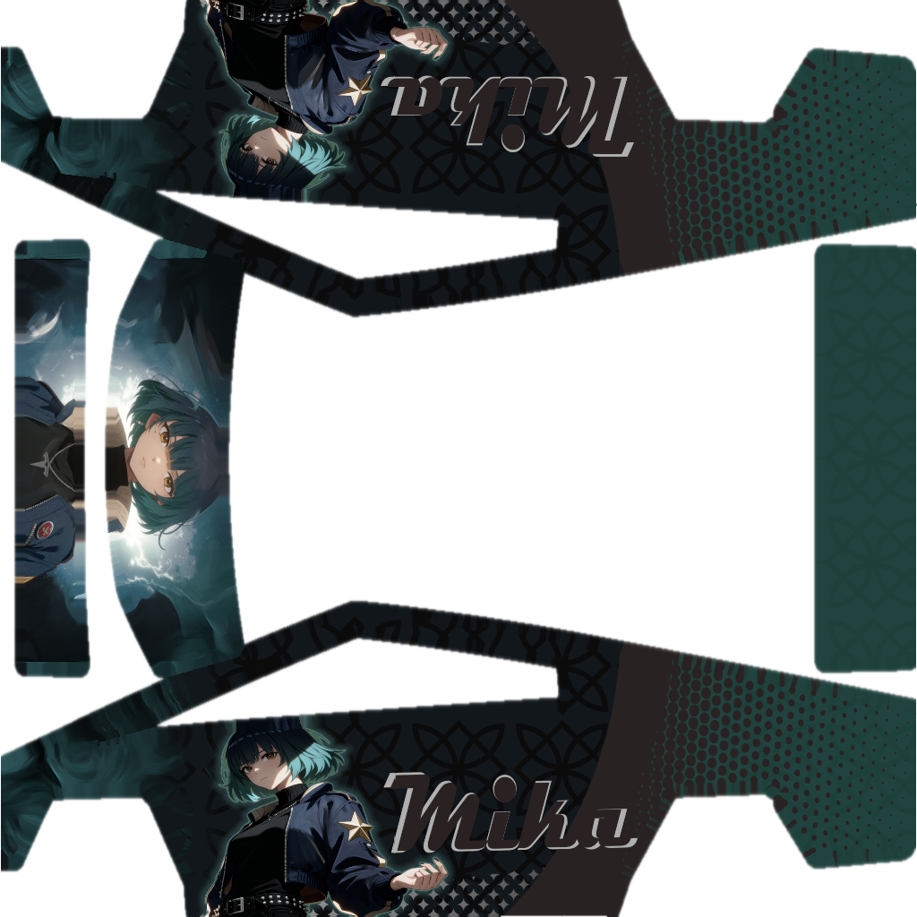 Mika - Cybertruck - Vehicle Wrap for Cybertruck by Tesla