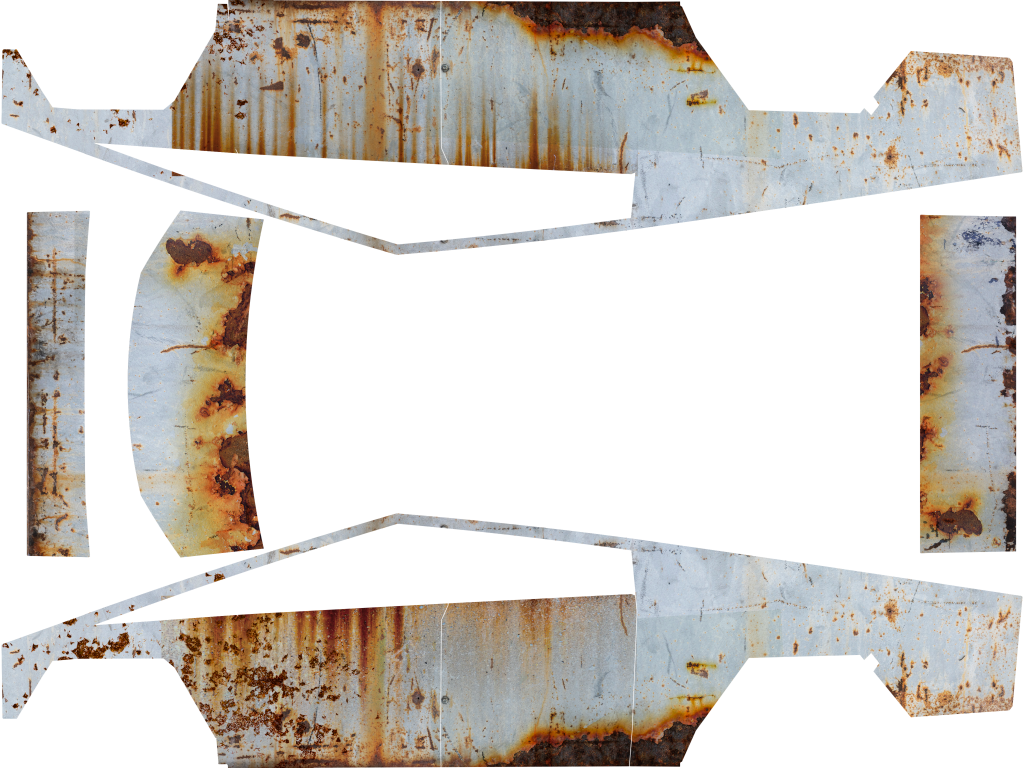 Rust - Cybertruck - Vehicle Wrap for Cybertruck by Tesla