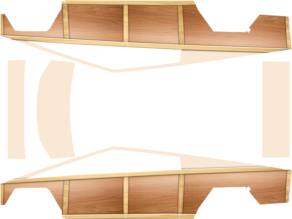 Woody - Cybertruck - Vehicle Wrap for Cybertruck by Tesla