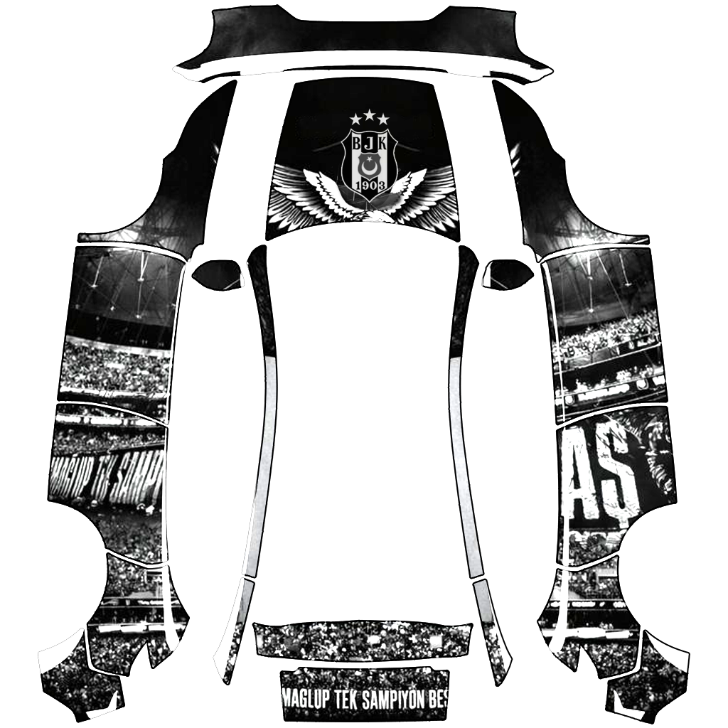 bjk - Vehicle Wrap for Model Y (2025+) Premium by aral.ayaslioglu