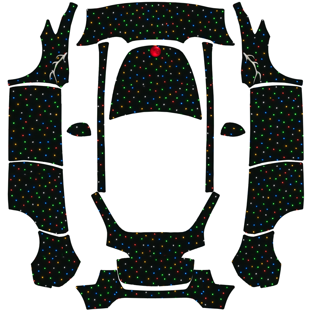 Jingle Bulbs - Vehicle Wrap for Model Y