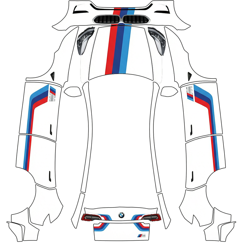 BMW - Vehicle Wrap for Model Y (2025+) Performance by Anonymous