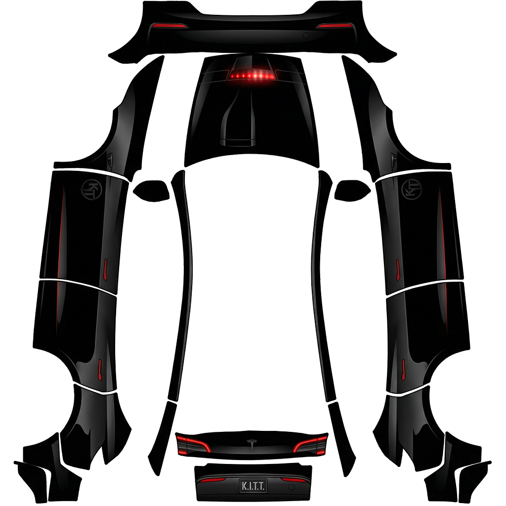 KITT - Vehicle Wrap for Model Y (2025+) Performance by Anonymous