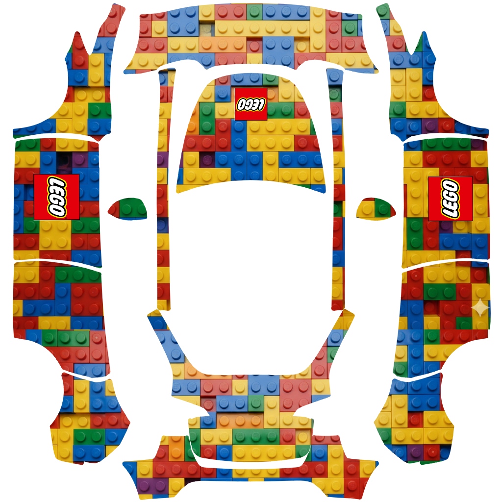 LEGO Bricks - Vehicle Wrap for Model Y by Anonymous