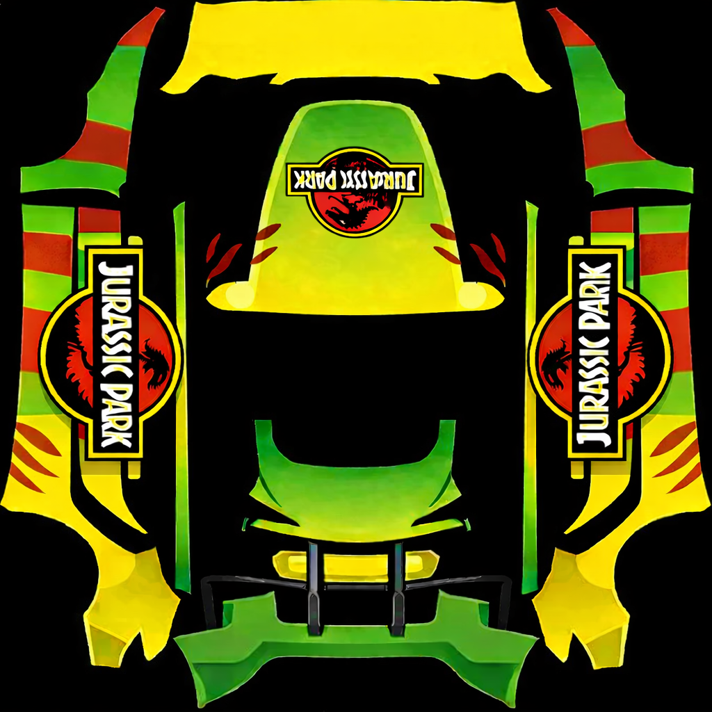Jurassic Park - Vehicle Wrap for Model 3 (2024+) Standard & Premium by jtdekoning91