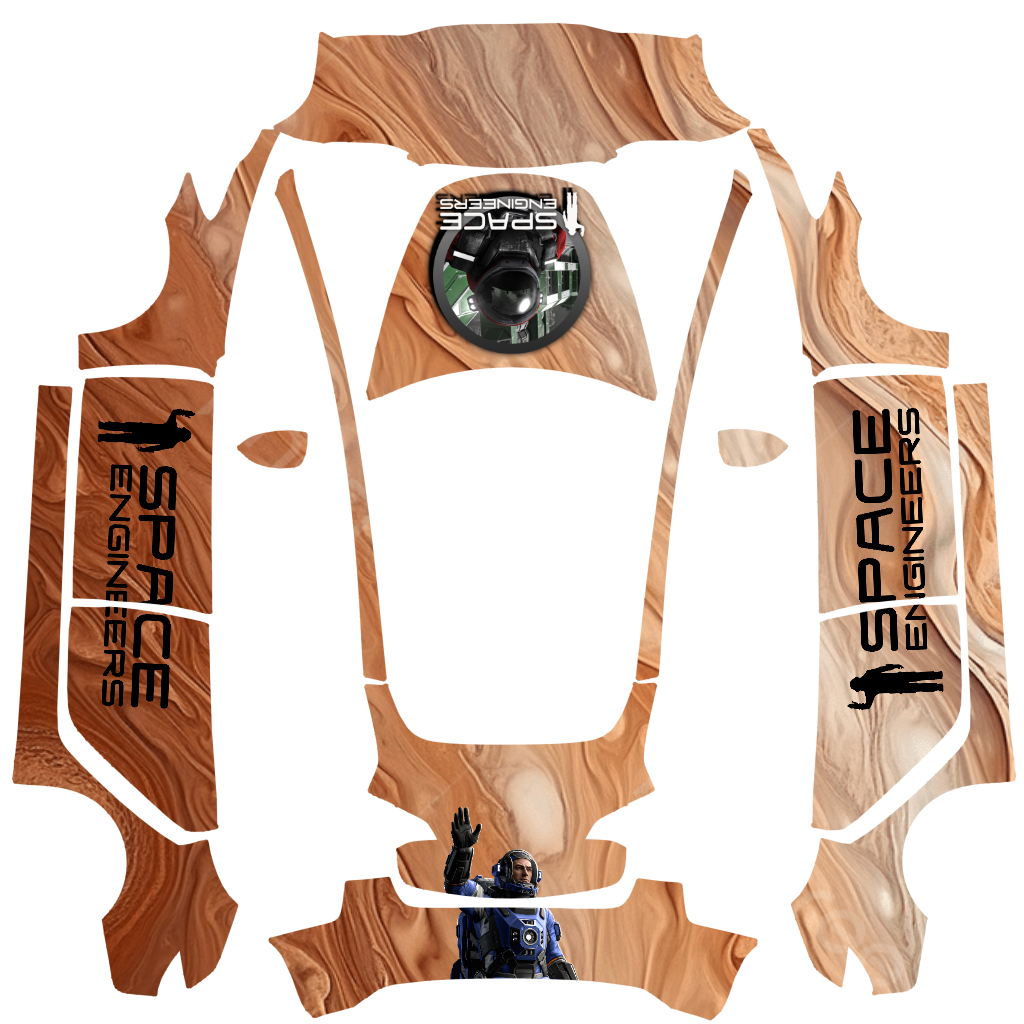 Jupiter and SE - Vehicle Wrap for Model 3 by gedis63015