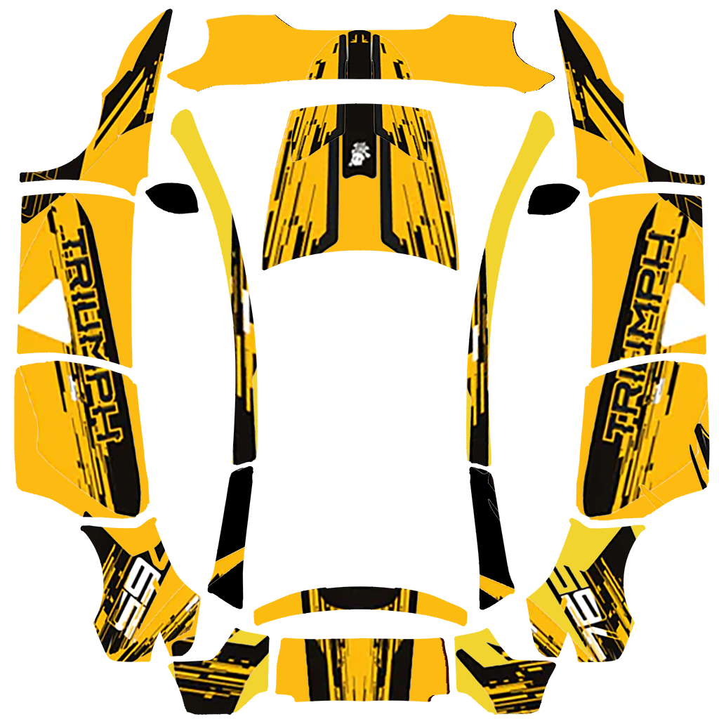 trimputh 765 style wrap - Vehicle Wrap for Model Y L by njsy2k