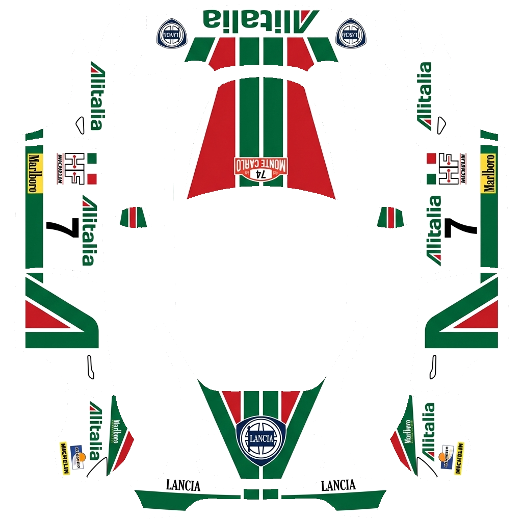 Monte carlo Lancia - Vehicle Wrap for Model Y by yougotmail138