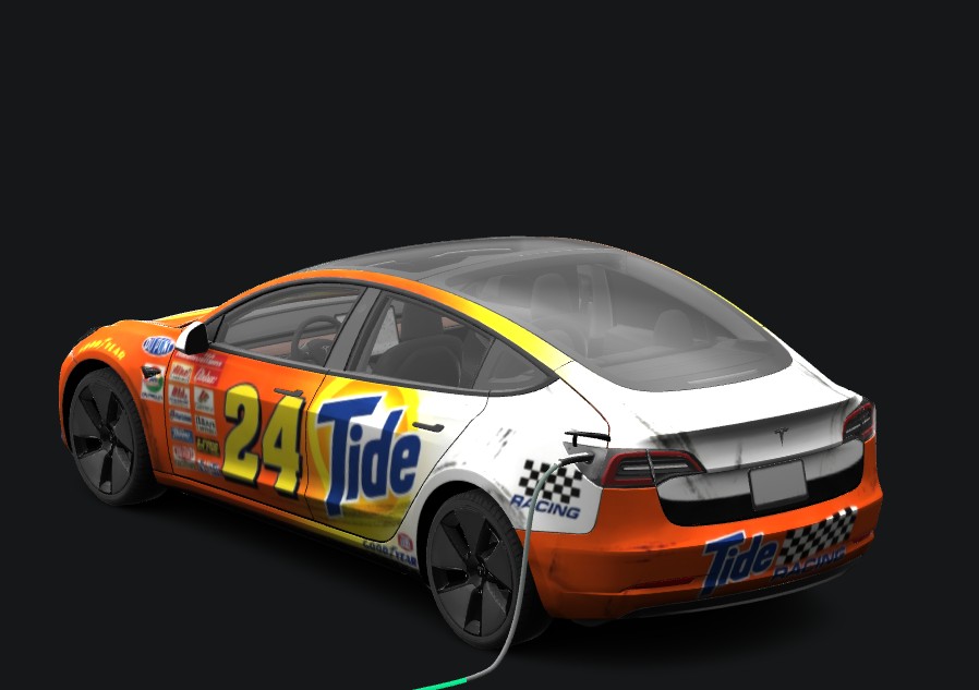 90s Ricky Rudd - Vehicle Wrap for Model 3 by rico_man